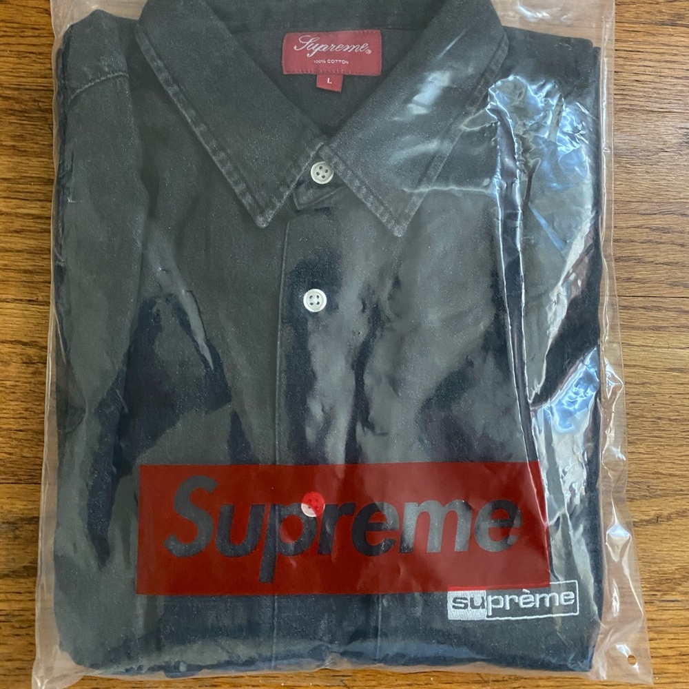 Supreme invert denim shirt